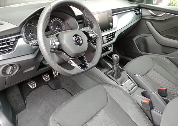 Skoda Scala cena 99987 przebieg: 7670, rok produkcji 2023 z Żelechów małe 79